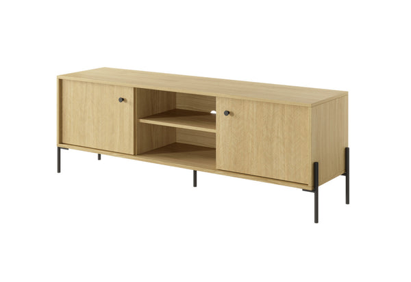 TV stolík SCANDI 2, 153,1x53,4x39,5, dub scandi -  - 0