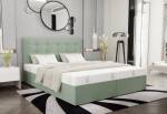 Čalúnená posteľ DUO 1 + úložný priestor + matrac