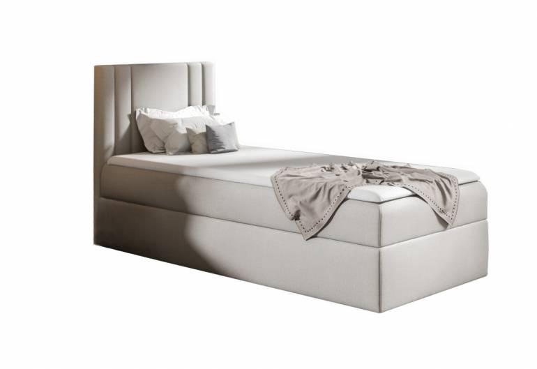 Čalúnená posteľ boxspring CARMEN MINI + topper