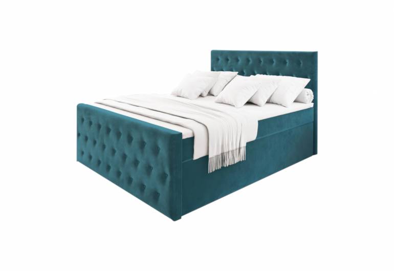 Čalúnená posteľ boxspring FONDI - VÝPREDAJ č. 2467