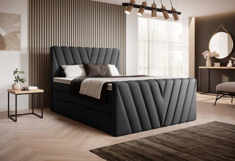 Čalúnená posteľ boxspring CANDICE