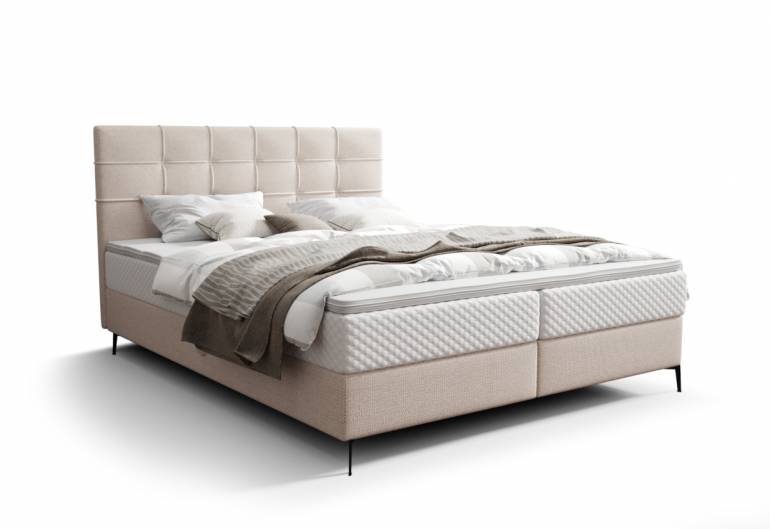 Čalúnená posteľ boxspring INAO 2 comfort